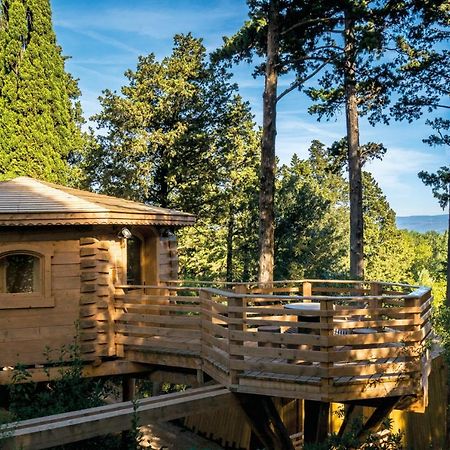 Les Cabanes Dans Les Bois Logis Hotel Villedubert Exteriör bild